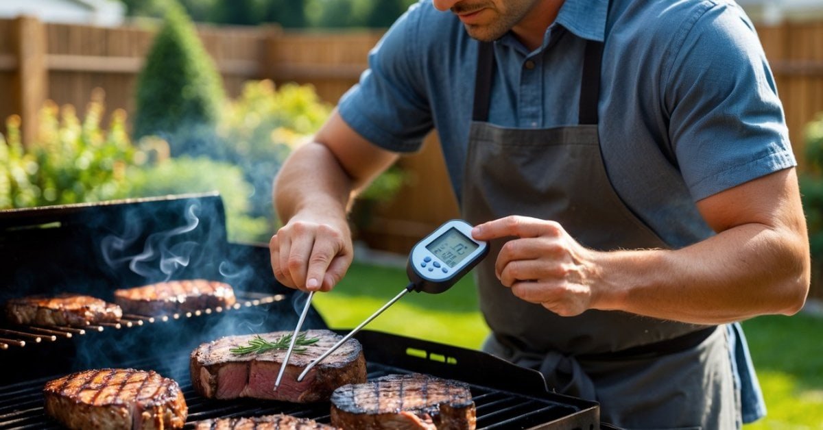 How to Use a Thermometer with a Rotisserie Grill for Perfectly Cooked Meat Every Time